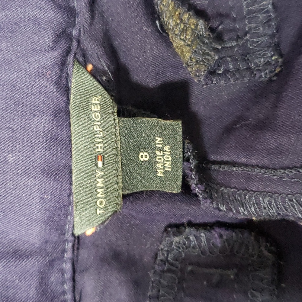 (8) Tommy Hilfiger Cargo Pants Tie Waist Dressy Outdoor Contemporary Modern - Picture 3 of 9